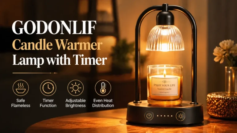 GODONLIF Candle Warmer Lamp with Timer